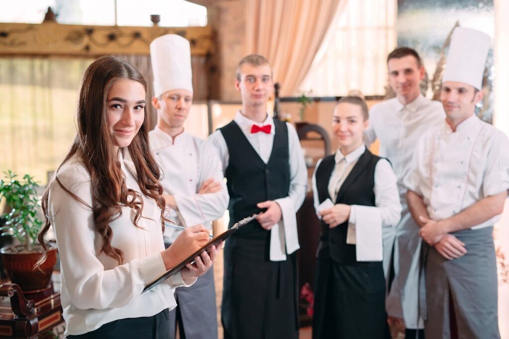 Servicio de uniformidad para el sector de la restauración